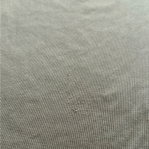 Zara STRAIGHT NECK TOP Size Medium - Picture 4 of 5